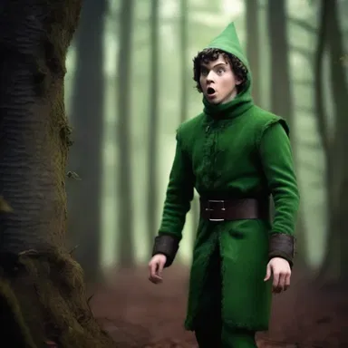 In the dark forest, the elf let out a high-pitched shriek to warn the others of the approaching danger.