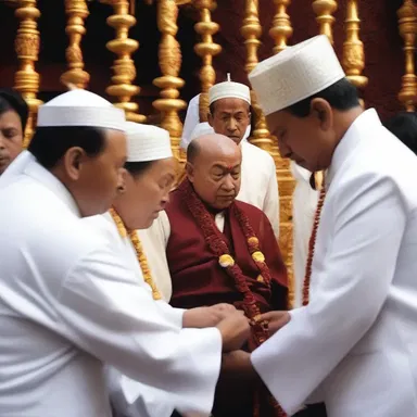 During the ceremony, the worshippers were startled by a piercing shriek that echoed through the temple.