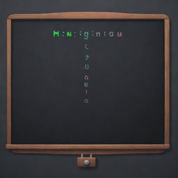 Design a clean and user-friendly interface for a Hangman browser game with striking visual elements like a virtual chalkboard, colorful buttons, and an animated hangman figure.