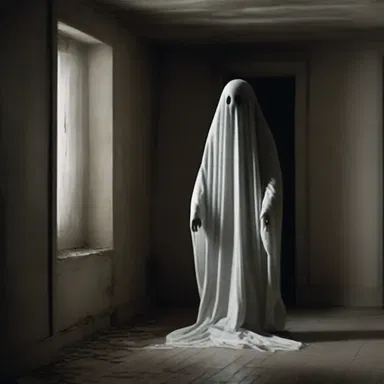 In the horror movie, the vociferation of the ghost sent chills down everyone's spine.