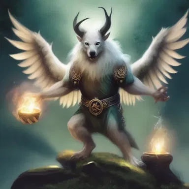 In the fantasy world, a spell was cast to mongrelize different mythical creatures into one magnificent being.