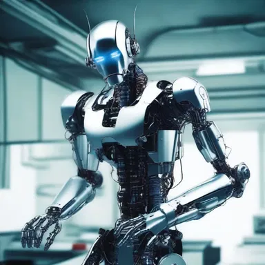 In the futuristic world of the novel, robots were built with tinning on their wires to enhance their connectivity and prevent electrical malfunctions.