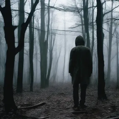 The horror movie relied on nonliteral visuals and supernatural elements to create a sense of fear and suspense.