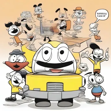 The conceptualisation of the cartoon characters took months of brainstorming and creative thinking.