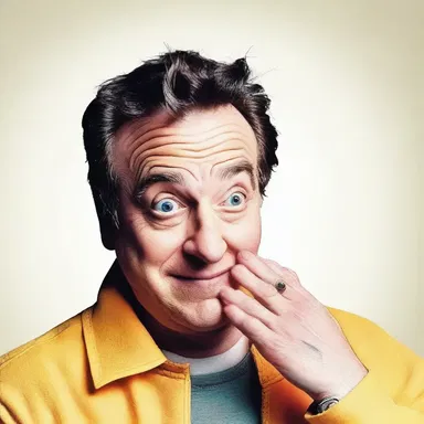 The comedian's comedic genius lay in his unique and unexpected conceptualisations of everyday situations.