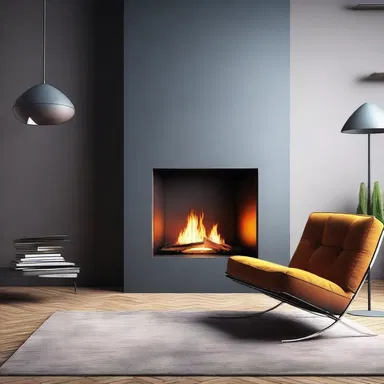 In the magical realm, the smutty fireplace could conjure flames of any color with a simple wave of a wand.