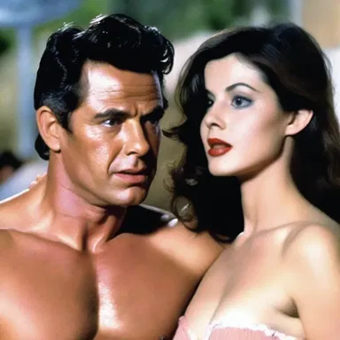 The smutty film contained numerous scenes of explicit sexual content and lewd behavior.