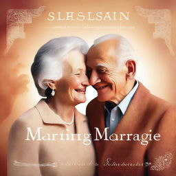 A captivating digital art image for a book cover on sustaining marriage