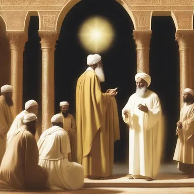 The prophet's divine message was delivered emphatically, leaving no room for doubt or disbelief.