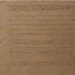 A detailed image of cuneiform script, etching out the names 'ROAA' and 'KADHIM' with precision and historical accuracy.