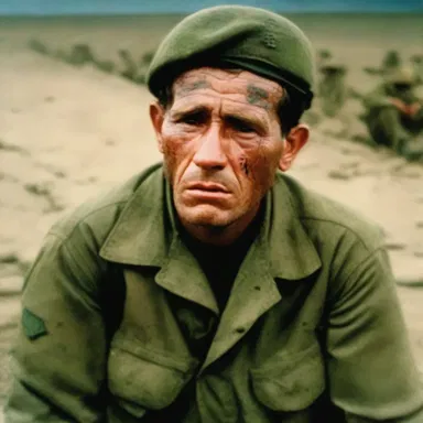 The film was a heartbreaking portrayal of the pitiful existence of a war survivor.