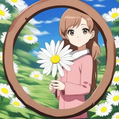 In the latest episode of the anime series, the main character discovers a hidden daisy wheel and uncovers its mysterious powers.