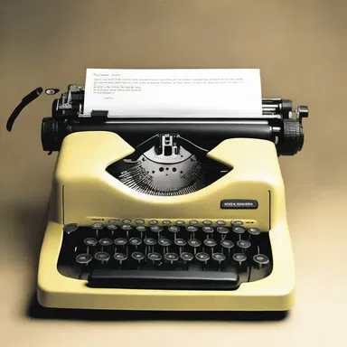 The invention of the daisy wheel in the 1970s revolutionized the typewriter industry, greatly improving typing efficiency.