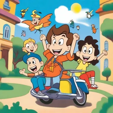 The catchy prelude in the cartoon show's opening sequence instantly got children excited for the fun-filled adventures that awaited them.