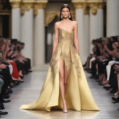 The designer showcased a stunning prelude to the collection with a jaw-dropping runway show.