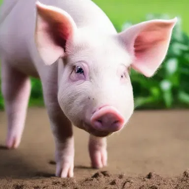 In the distant future, humans have developed a taste for artificial pigs' feet, which are actually made from plant-based materials in labs.