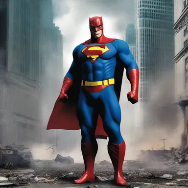 The superhero unthinkingly destroyed the city while trying to save it from the supervillain.