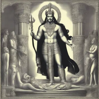 The mythological tale revolved around an iniquitous god who sought to overthrow the divine order and seize power.