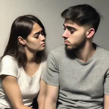 After their argument, there was a temporary disconnection between the couple, causing them both to feel heartbroken.