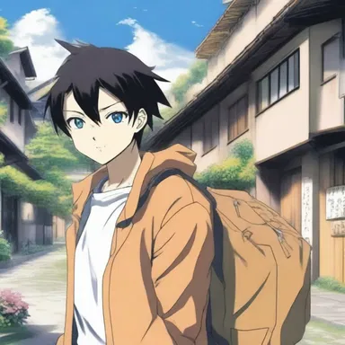 In the anime series, the disconnection between the main character and his past memories drives the plot forward.