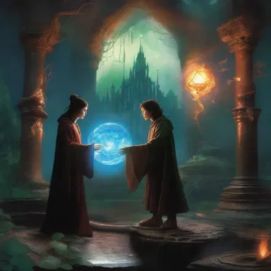 In the realm of fantasy, the disconnection between magic and reality creates a compelling conflict for the characters.