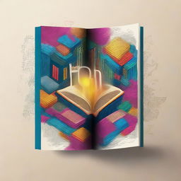 A high-quality digital art piece designed to serve as a book cover