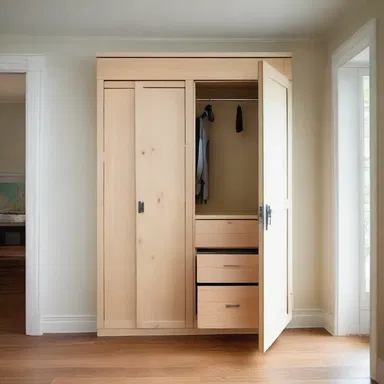 The covert storage compartment in the wall added both functionality and secrecy to the room.