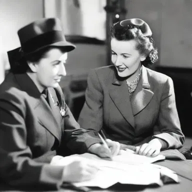 During World War II, many wives lived a covert life under the protection of their husbands who served in the military.