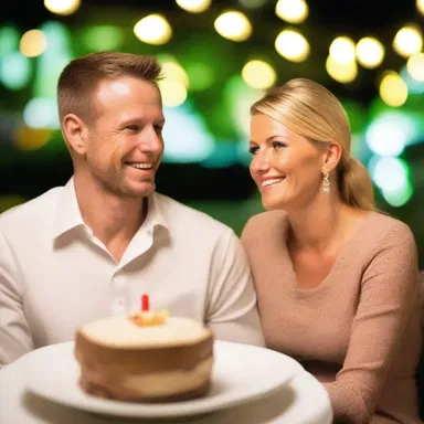 The husband planned a covert surprise dinner date for his wife to celebrate their anniversary.