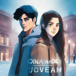 A poignant digital art image representing the cover of 'O Natal do Jovem com o Coração Frio'