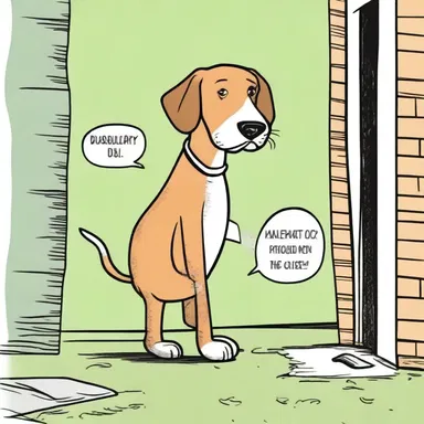Why did the dog hound the mailman? Because he thought it was a game!