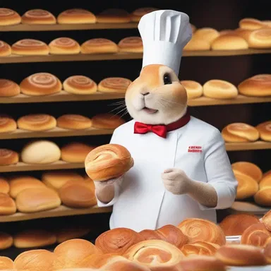 Why did the bunter open a bakery? Because he thought it was a bun-tastic idea!