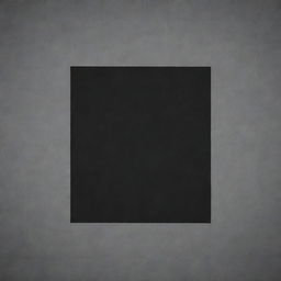 A large, gray square composed of 121 smaller squares, positioned centrally within a vast, black space.