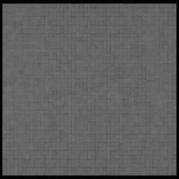 A large, gray square composed of 121 smaller squares, positioned centrally within a vast, black space.