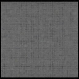 A large, gray square composed of 121 smaller squares, positioned centrally within a vast, black space.