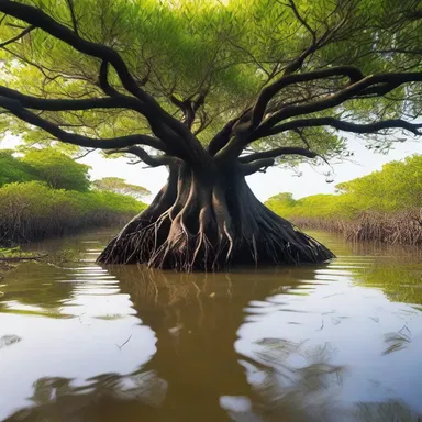 As a symbol of resilience, the black mangrove stands tall in the protagonist's journey of overcoming adversity in the literary masterpiece.