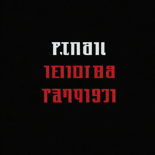 Modify the previous wallpaper by changing the text to 'Yehi Pada Rahega kya?' maintaining the large, red letters against the solid black background.