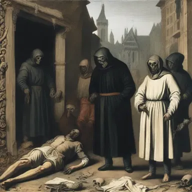 The Black Death was a frightening pandemic that ravaged Europe in the 14th century, causing immense fear and death.