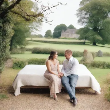 The couple enjoyed a romantic weekend getaway in a quaint bed and breakfast nestled in the countryside.