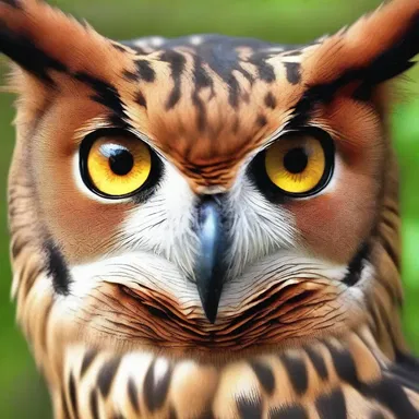 The tawny-colored eyes of the creature stared at me, sending shivers down my spine.
