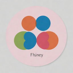 Create a minimalist and futuristic Venn diagram with crisply defined, color-coded circles. Representing kidneys in blue, liver in green, lungs in pink, heart in red, pancreas in orange, intestines in brown, and hands/face in flesh tone.