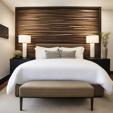 The interior designer decided to include a bonk-resistant headboard in the bedroom design to prevent accidents.