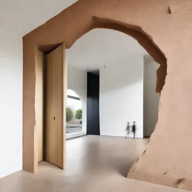 The architect strategically placed a hidden snipe in the wall, creating a surprise element in the design.