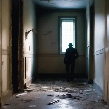 As the protagonist entered the abandoned house, a sudden snipe echoed through the hallway, sending shivers down their spine.