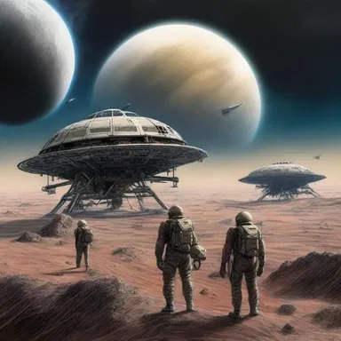 In the science fiction novel, a group of snipe travel through outer space in search of a new planet.
