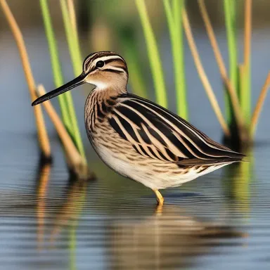 According to local legends, the snipe is considered a sacred bird in the religious customs of this region.