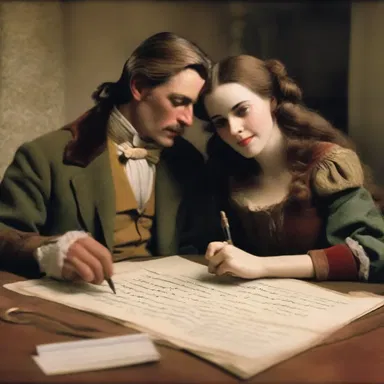 In the love letter, he couldn't help but snipe about their past disagreements, but ended it with a declaration of undying love.