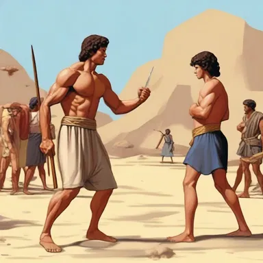 The biblical story of David and Goliath recounts how David sniped the giant with a single stone from his sling.
