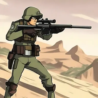 In the animated series, the skilled marksman could effortlessly snipe targets with his precision aiming skills.