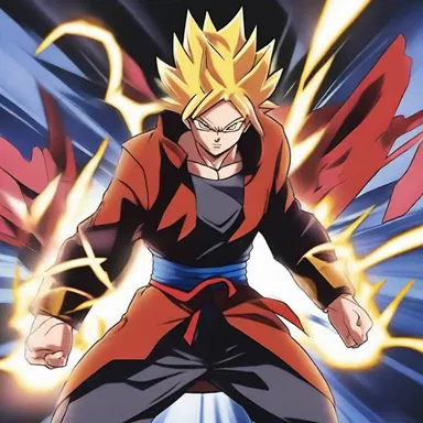 The protagonist in the anime series possesses incredible powers to thrash his opponents.